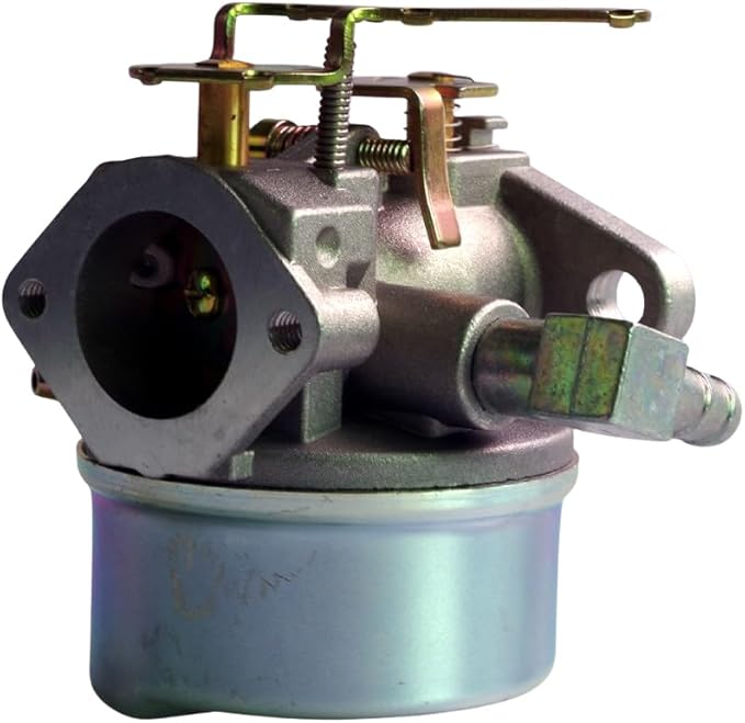 Carburetor Compatible for TECUMSEH 5HP MTD 640084 640084A 640084B 632107 632107ATORO 521 Snow Blower HSSK40 HSSK50 HS50 LH195SA Carb with Gasket & Carbon Dirt Jet Cleaner