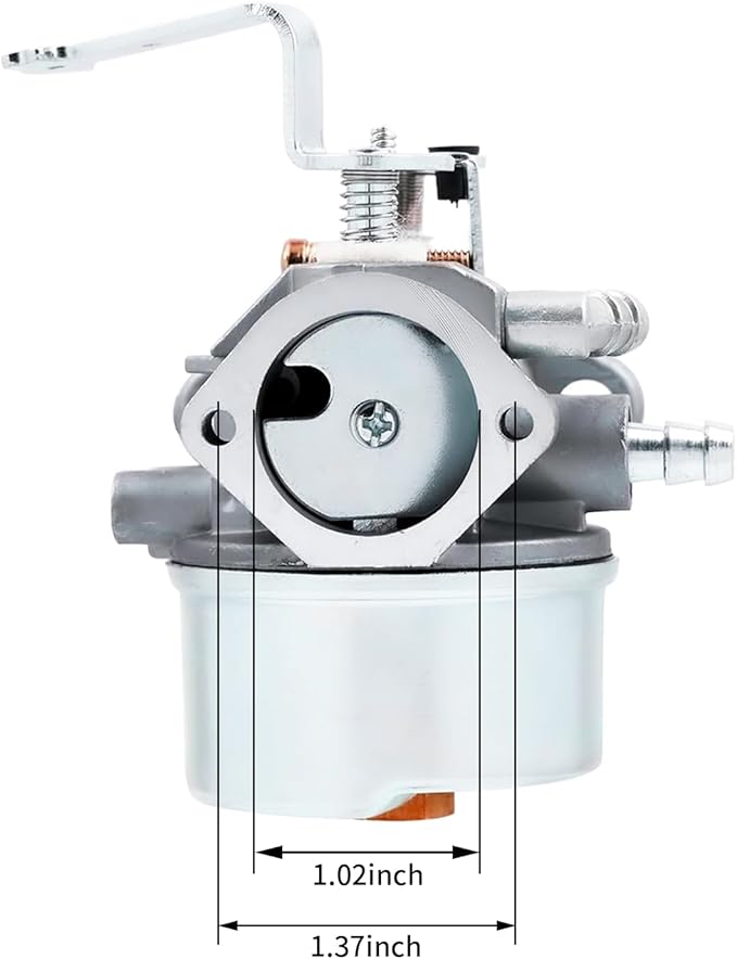640152 Carburetor for Tecumseh 640023 640152A 640051 640140 640260B HM80 HM90 HM100 8-10 HP Engine Snow Blower with 33268 Air Filter Spark Plug kit