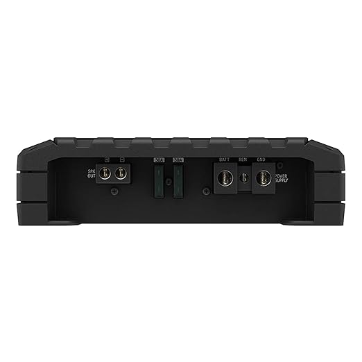 Alpine S2-A60M S Series Mono Class D Subwoofer Amplifier 600W with LC2i 2 Channel Line-Output Converter with AccuBASS Bundle