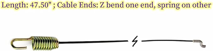 946-04230B Auger Clutch Cable for Cub Cadet Troy-Bilt & MTD Snow Blower 746-04230, 746-04230B, 946-04230, 946-04230A (2-Pack)