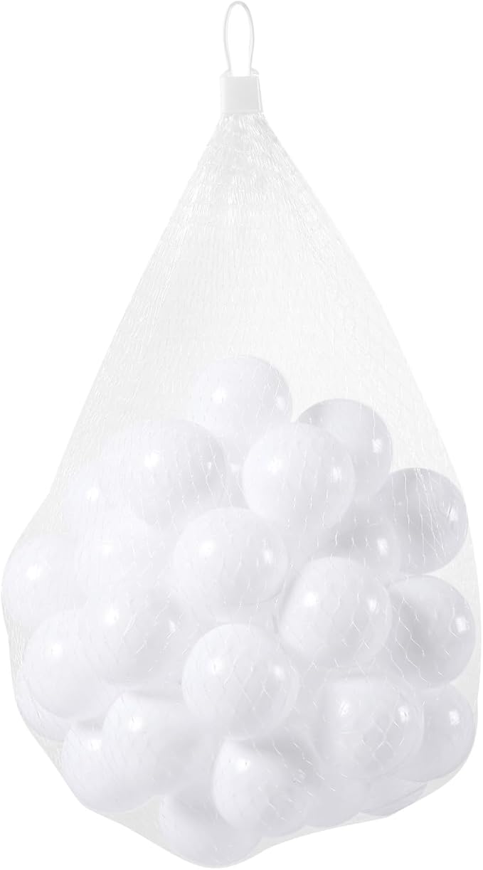 TRENDPLAY Plastic Balls for Ball Pits - Hollow Balls- Safe and Exciting Playtime - Perfect for Baby Pools, Birthday Party Decoration