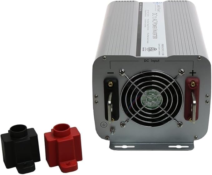 AIMS Power 2000 Watt / 4000 Watt Peak Modified Sine Power Inverter 12 Volt DC to 120 Volt AC ETL Listed with Remote