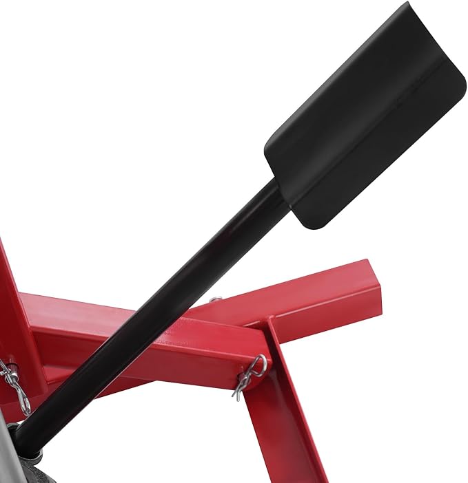 Hydraulic Cylinder Lift Jack for Zero Turn Radius Riding Lawn Mower Maintenance and Repair, Lawn Mower Lift, 500lb Lifting Capacity with Locking Bar for Added Safety