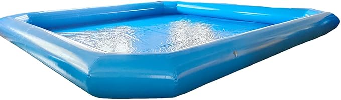 23x23x1.8ft Commercial Large Inflatable Pool Blow Up Swim Pools Swimming Lounge Pools with One Blower for Commercial Outdoor Summer
