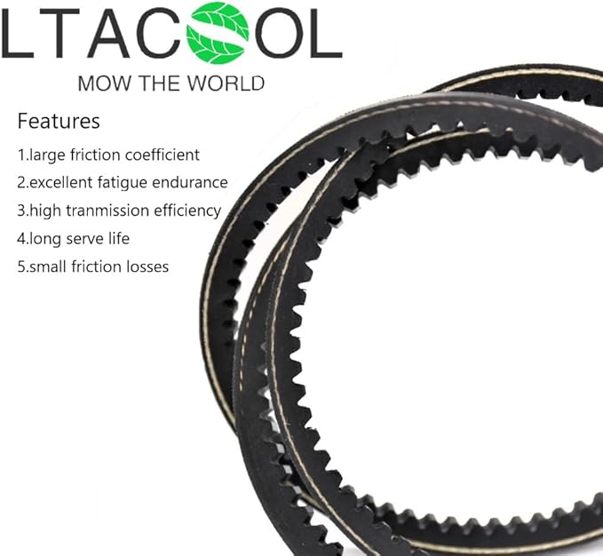 LTA Cogged Drive Belt 3/8" x 34 1/2" for Snowblower Thrower Toro 94-8812