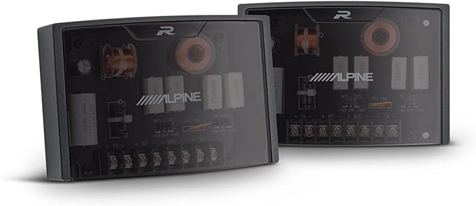 Alpine R2 Speaker Bundle -Two Pairs of R2-S652 6.5" R-Series Pro High-Resolution 2-Way Component Speakers