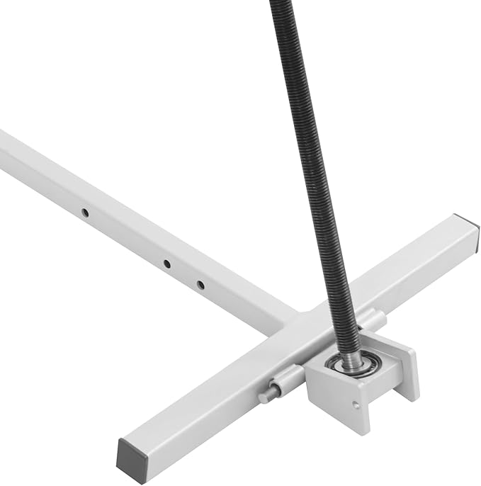 880 lbs Capacity Lawn Mower Lift Tool, Adjustable Steel Lawn Tractor Lift Jack, for Mowers, Garden Tractors, Riding Tractors Repair, Maintenance Lifter (Gray)