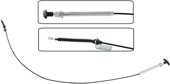 Spout Control Input Cable Compatible with Snow Blower 135, 145, 155C, 190C Tractors D105 E100 L105 LA110 X120 AM134404