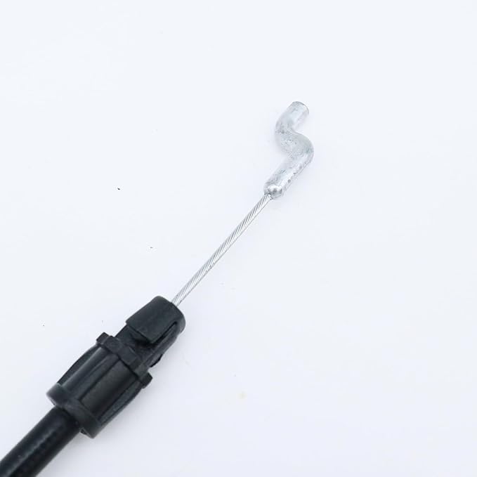 761400MA 340373 Clutch Drive Cable Replacement fit for Murray Craftsman Snow Blowers 340373,760150, 761153（Cable Length: 33.85 inches; Sheath Length: 25.86 inches）(1pc), black