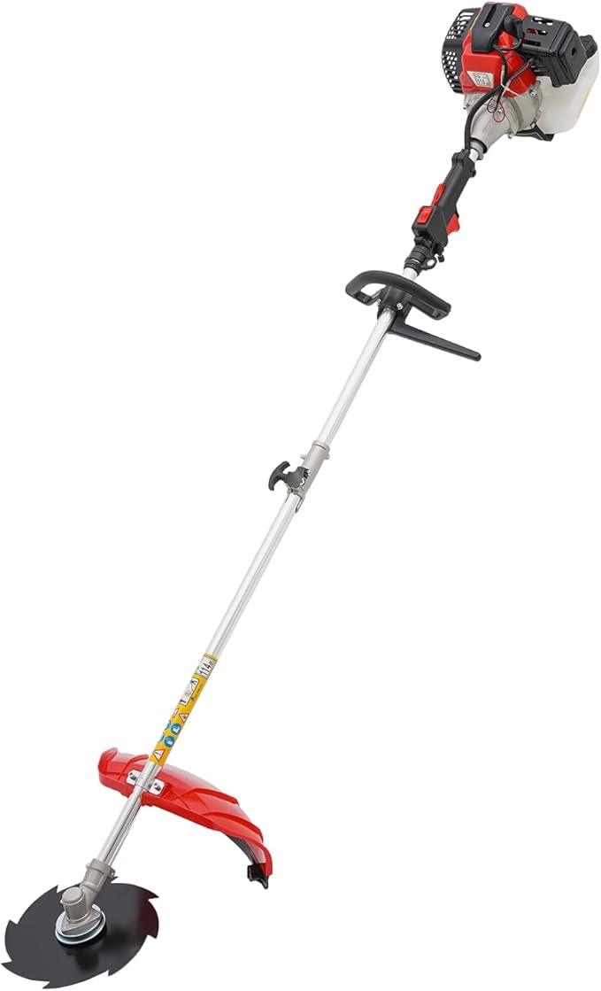 Gas Weed Eater 52cc 2-Stroke 7 in 1 String Trimmer/Edger, Multi-Functional Petrol Hedge Trimmer Chainsaw Brush Cutter Weed Wacker Weed Eater Gas Powered for Weed Grass and Bush Shipping from US