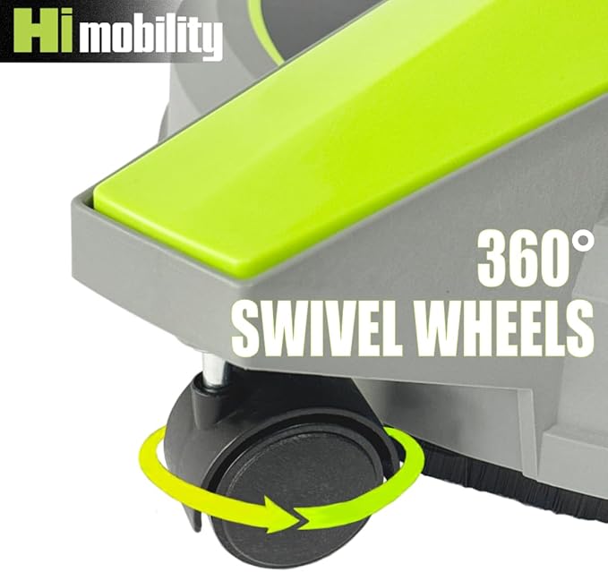 12” Pressure Washer Surface Cleaner with Wheels - 3200 Max PSI, 1/4” Connector - for Electric Pressure Washers