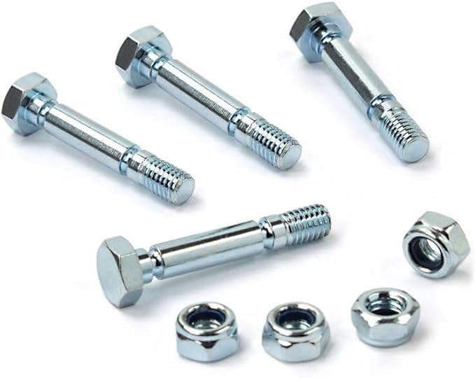 Snow Blower Shear Pins 303160355P / 303160355 Replacement Parts for PowerSmart Snow Blower (Pack of 4)