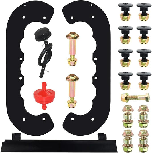 99-9313 Snow Blower Paddles with 133-5585 Scraper Blade Replaces Toro 125-1128 88-0771 55-9250 55-9251 55-9252 for Toro 210E, 210R, 421, 621, 621E, 721, 721E 721R, 721RC Snowthrowers