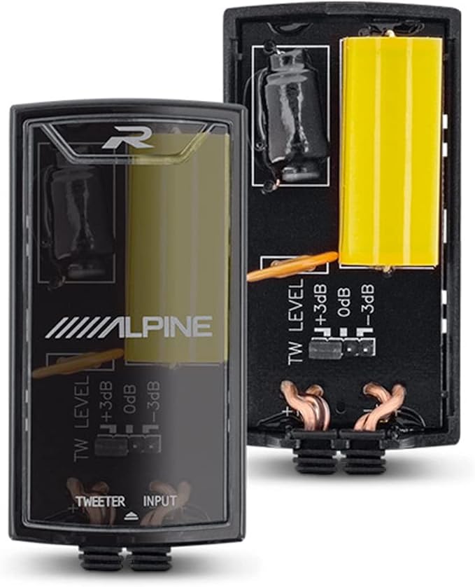 Alpine 6x9 R2 High-Resolution Speaker Bundle - A Pair of R2-S69C 2-Way Component Speakers & a Pair of R2-S69 6x9 Coaxial Speakers