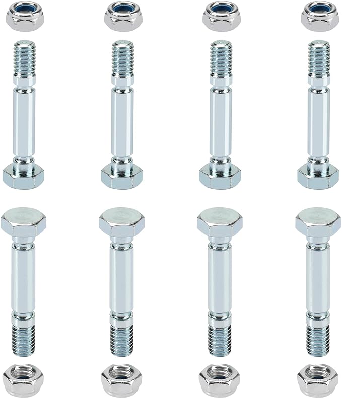 303160355 / 303160355P Snow Blower Shear Pins for PowerSmart, Snowblowers Shear Part (8 Pcs)