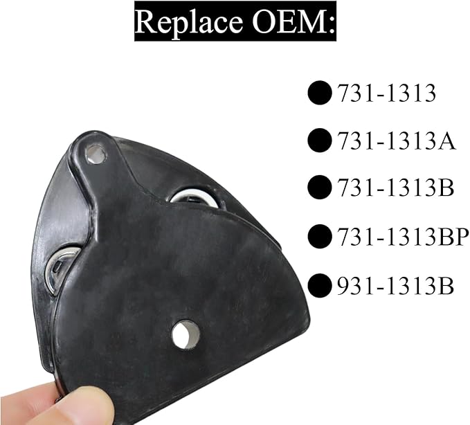 Hedie Cable Guide 731-1313 Compatible with Ryobi Yard Machines MTD Snowblowers Snowthrowers Parts Replaces 731-1313A 731-1313B