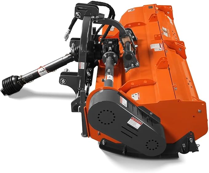 87" Heavy Duty PTO Flail Mower with Hydraulic Side Shift 3 Point 50-90 hp, Model KDK87H