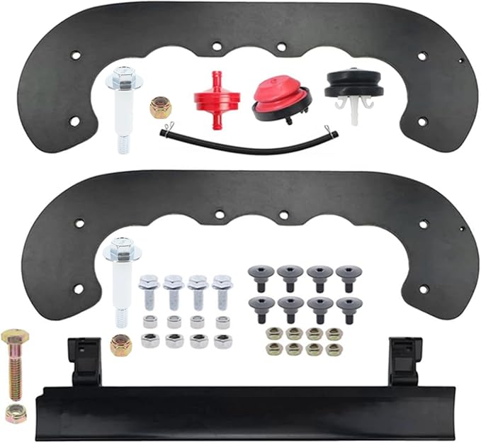 Cnfaner Paddles for Toro CCR 99-9313 Power Clear 621 721 Snowblower, Scraper Bar 133-5585 with Hardware Kit
