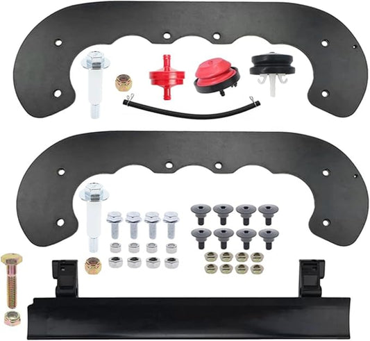 Cnfaner Paddles for Toro CCR 99-9313 Power Clear 621 721 Snowblower, Scraper Bar 133-5585 with Hardware Kit