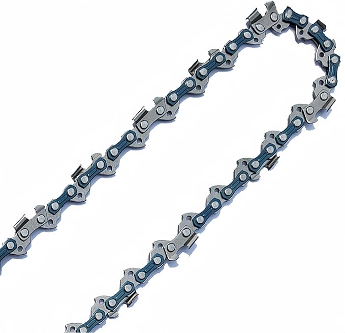 2PC 18 Inch Chainsaw Chains Fit Poulan Pro PR4218 / PP4218A / PP3516AVX, Replacement for Greenworks GCS80420, GCS80421,GCS80450, Poulan, Ego, Kobalt, Echo and More - 3/8"LP .050" Gauge 62DL