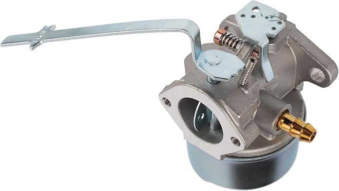 Carbhub Carburetor Snowblower Replaces Tecumseh 632615 632208 632589 H30 H35 Engines with Spark Plug Screw Clamps Switch