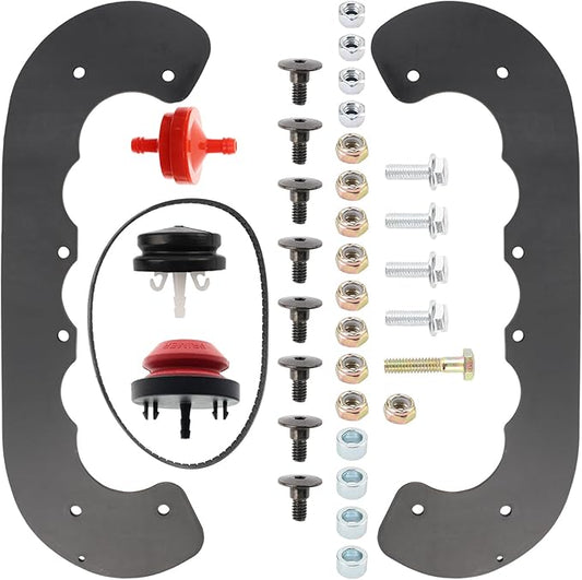 Carbhub 99-9313 Snowblower Paddles Fit for CCR 6053, CCR 6053 ES, CCR 6053R, Toro Power Clear 621 210R 221QR Replace 99-9313, 125-1128, 55-9250, 55-9251, 88-0771 with 108-4921 Belt and Hardware Kit