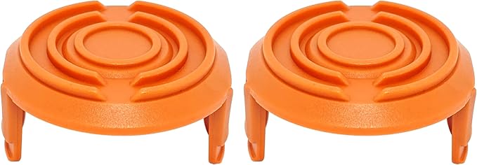 WA6531 Trimmer Spool Cap Covers for Worx WG150 WG151 WG152 WG153 WG154 WG155 WG156 WG157 WG160 WG163 WG165 WG175 WG180 String Trimmers Weed Eater (2/Pack)