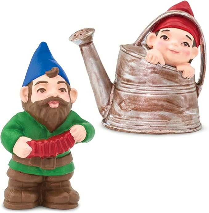 Safari Ltd. Gnome Family TOOB - Hand-Painted, 6 Pieces Lifelike Model Figures - Fun Educational Fantasy Toy for Boys, Girls & Kids Ages 3+