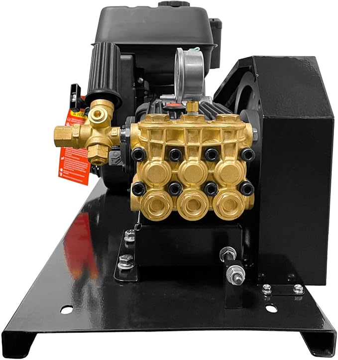 Canpump Belt Drive High Flow Pressure Washer 1900 PSI, 9.2 GPM – Triplex Power Washer Pump, 13 HP Loncin Engine – Electric Start, Commercial Grade, Fully Serviceable w/External Unloader