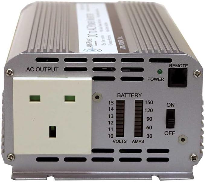 AIMS Power Modified Sine 1250 Watt European 12 VDC to 230 VAC 50Hz