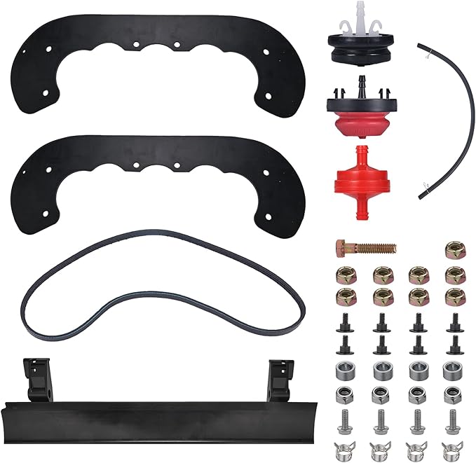 99-9313 Snow Blower Paddles 2 Pack for Toro PowerClear 621 621 R E ZR QZR QZE CCR6053 Snowblower Paddle with 133-5585 108-4884 Scraper Kit + V-Belt 108-4921 + Mounting Hardware Kit