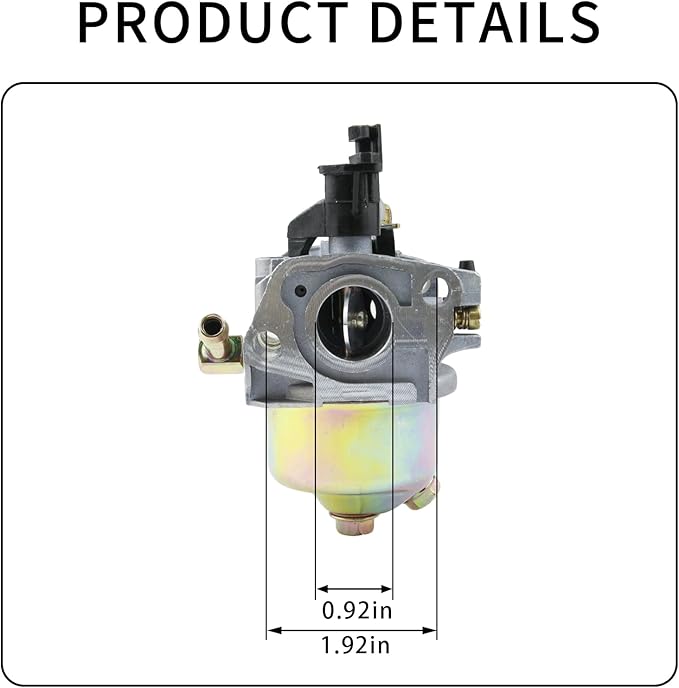 247.889571 Carburetor for Craftsman 179cc 247.886940 247.889701 247.886910 247.887200 247.889571 247.88955 Snow Blower Carb Replacent for MTD 270-QU ZS365-SUA 952Z265-SUA Engine for Huayi 170SA 170SB