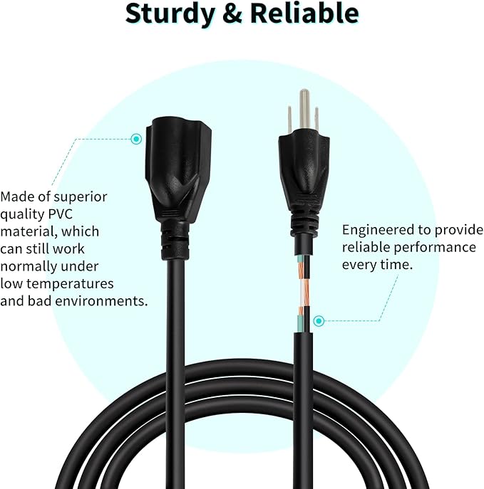 Snow Blower Electric Starter Cord 02483100 - Compatible with A riens Snowblower SS322 SS522 SS522C, MTD 629-0071 929-0071 929-0071B 6219MA, Te cumseh 32450B, Replace A riens Electric Start Cord Part