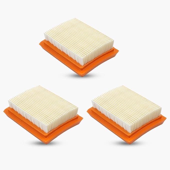 Pack of 3 Air Filter Cleaner For STIHL FS120 FS200 FS220 FS250 FS300 FS350 FS400 FS450 FS480 String Trimmer Strimmer 41341410300