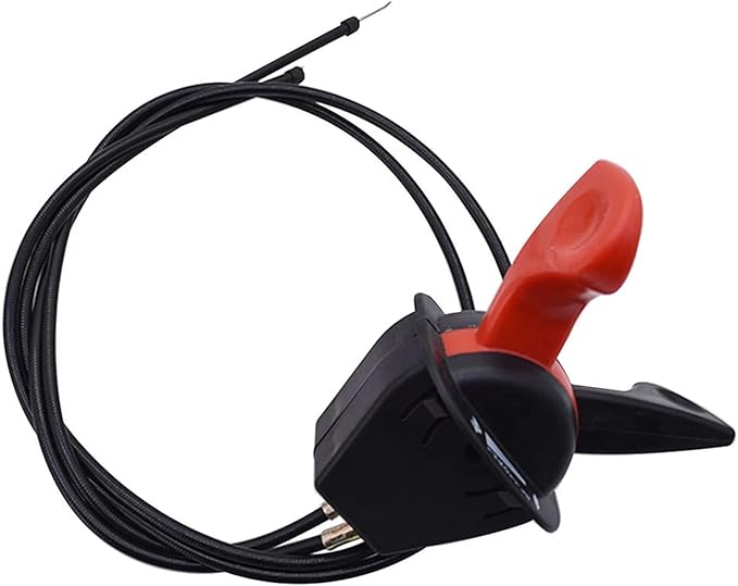 Risforth1734506SM Throttle Choke Cables Dual Control Assembly Compatible with Briggs Stratton Baron Simplicity 16HP-23HP 38In -50In 1734506 1727223 1734505SM 1727223SM 1921950 1721950 5048943