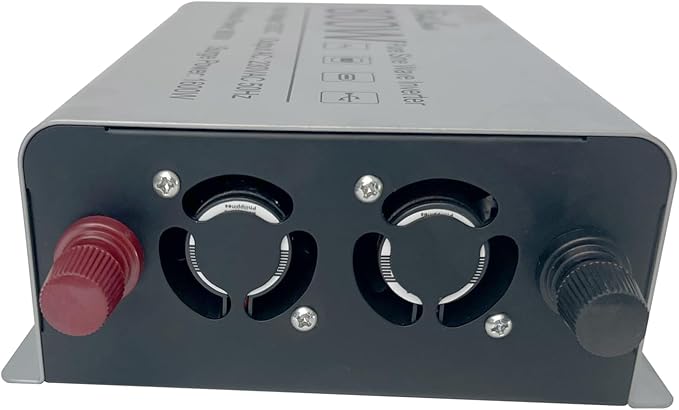 Pure sine Wave Inverter DC 12V Input and AC 110V Output with LCD Display, USB Output Port, Type-C Output Port(800W)