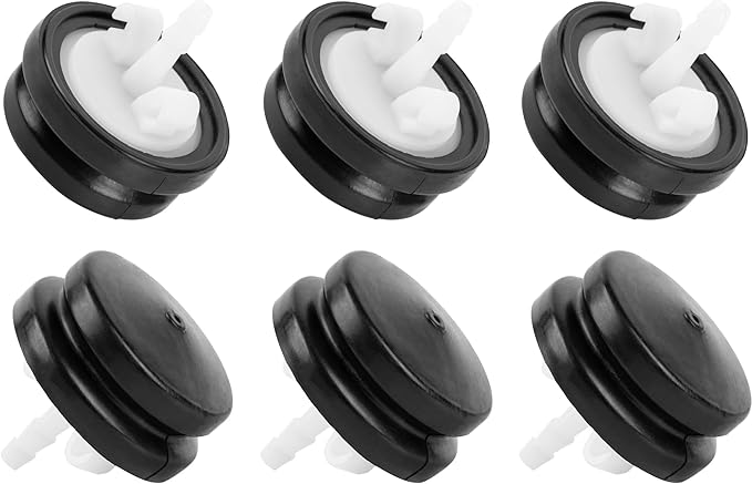 BlueStars 6 packs 66-7460 Primer Bulb - Compatible with Toro Lawn-Boy Replacement Stens 120-440 CCR-3650 CCR-1000 CCR-2000 FSL90-0071 Snowblower
