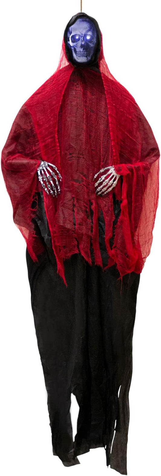 Novelty Lights Occasions Grim Reaper Halloween Inflatables, Halloween Yard Decoration, Outdoor Halloween Party Décor, 7 Feet