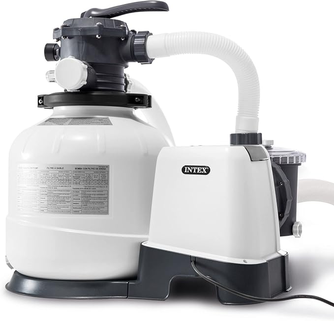 Intex Ultra XTR Deluxe Above Ground Swimming Pool Set, Includes Cartridge Sand Filter Pump, SuperTough Puncture Resistant, Rust Resistant, 24' x 52"