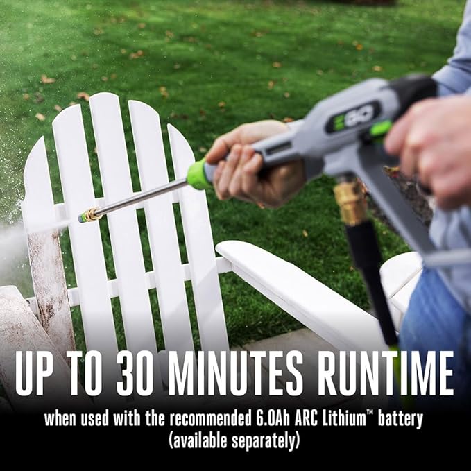 EGO POWER+ Electric Pressure Washer, 2100 PSI Power Washer, Battery and Charger Not Included - HPW2100