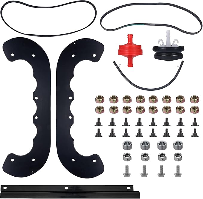 99-9313 Snowblower Paddles + 55-8760 Scraper Bar + 95-6151 Belt + 55-9300 Belt Kit for Toro Power Clear CCR2000 CCR2400 CCR2450 CCR2500 CCR3000 CCR3600 CCR3650 20" 21" CCR Snowthrower