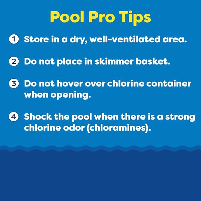 In The Swim 4 Inch Chlorine Sticks for Sanitizing Swimming Pools - Individually Wrapped, Slow Dissolving, Stabilized Chlorine Sanitizer - 90% Available Chlorine, 99% Trichlor - 50 Pounds