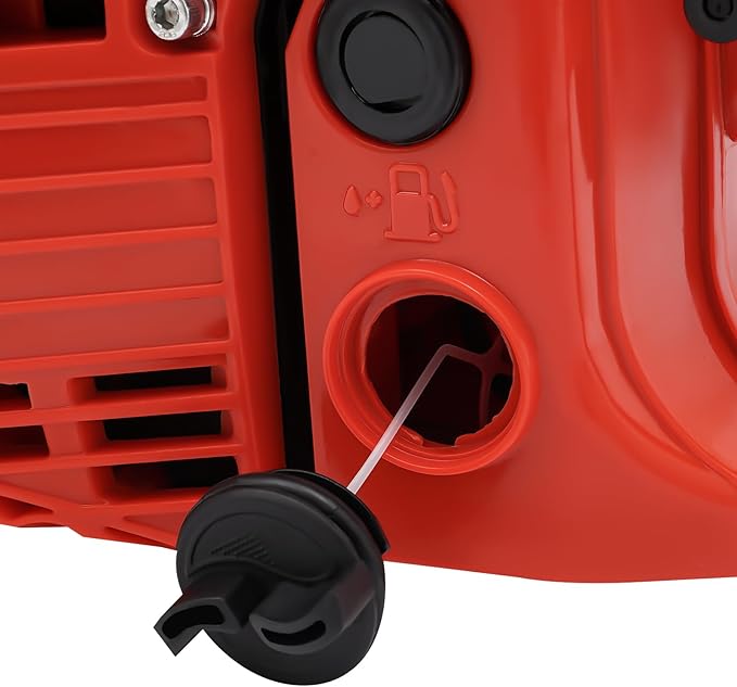 Gas Chainsaw, 2Stroke/4Stroke Gasoline Chainsaw Power Chain Saws Handheld Cordless Petrol Chainsaws For Wood Cutting Forest Felling Tree Pruning Shrub Pruning (2Stroke 20In 2600W 58CC)