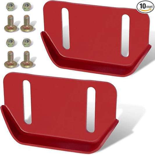 for 784-5580 784-5580-0637 MTD Parts Snow Thrower Slide Shoes Set with Bolt and Nut Pack of 2