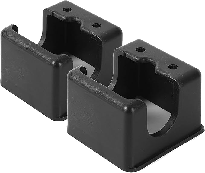 AR-PRO The Exact Replacement 585195MA Worm Bracket for Snow Throwers (Black) Set of 2 - Compatible with Murray Snow Throwers and Craftsman Gas Snow Blowers - Restore Snow Thrower Peak Performance