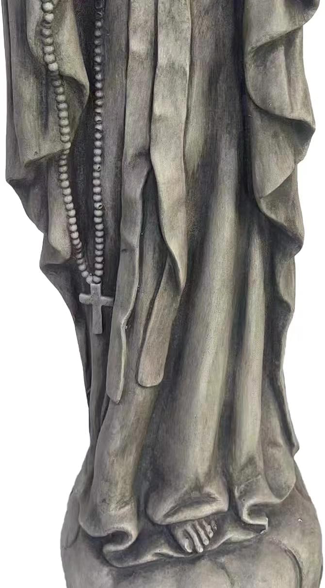 Galt International Virgin Mary Praying Blessed Mother Garden Statue 32" Religious Resin Statue Holy Queen of Heaven