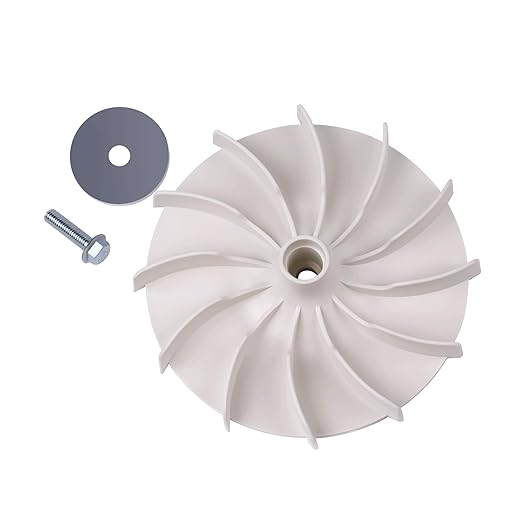 Motor Fan+Blade Bolt Compatible with KM-2041B-06 40V Cordless Lawn Mower