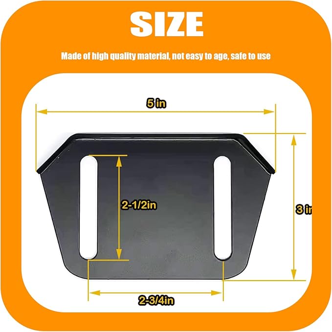784-5580 Snow Thrower Slide Shoes Skids 784-5580-0637 for MTD Snow Blower Replacement Parts 41-8828 780-420 73-031(2PCS)