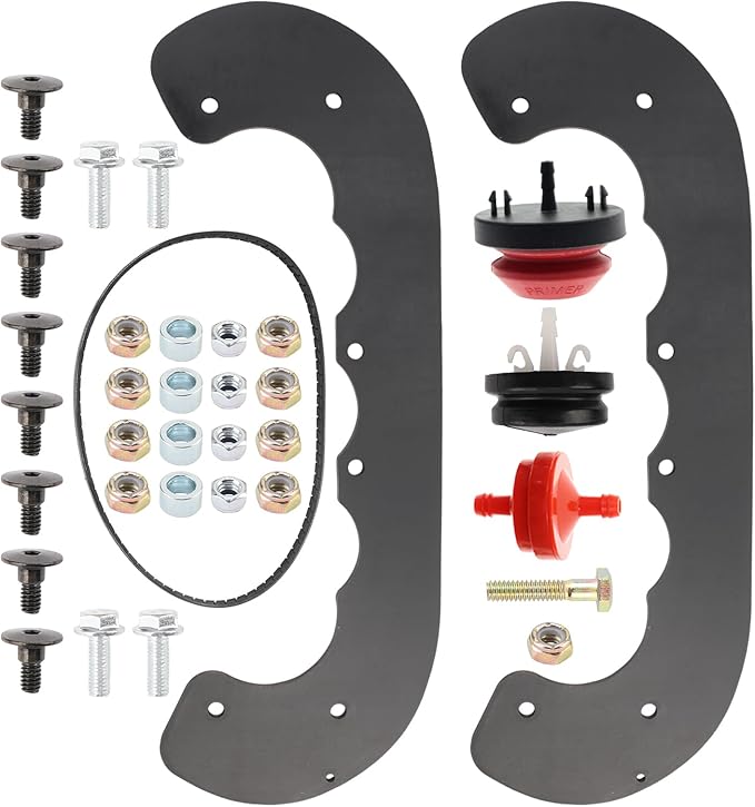 Carbhub 99-9313 Snowblower Paddles Fit for CCR 6053, CCR 6053 ES, CCR 6053R, Toro Power Clear 621 210R 221QR Replace 99-9313, 125-1128, 55-9250, 55-9251, 88-0771 with 108-4921 Belt and Hardware Kit