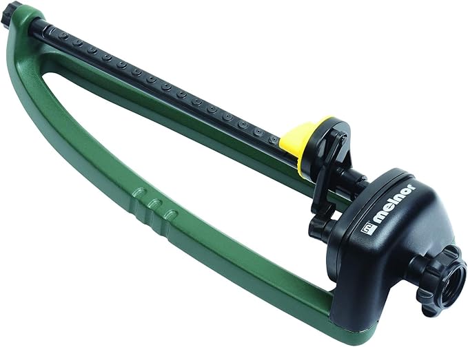 Melnor 65049-AMZ Oscillating Sprinkler with QuickConnect Product Adapter